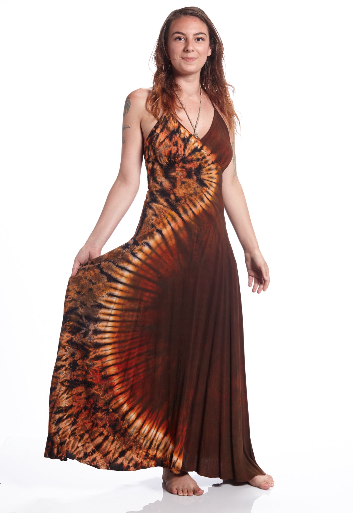 Vintage Burn Orange Yin