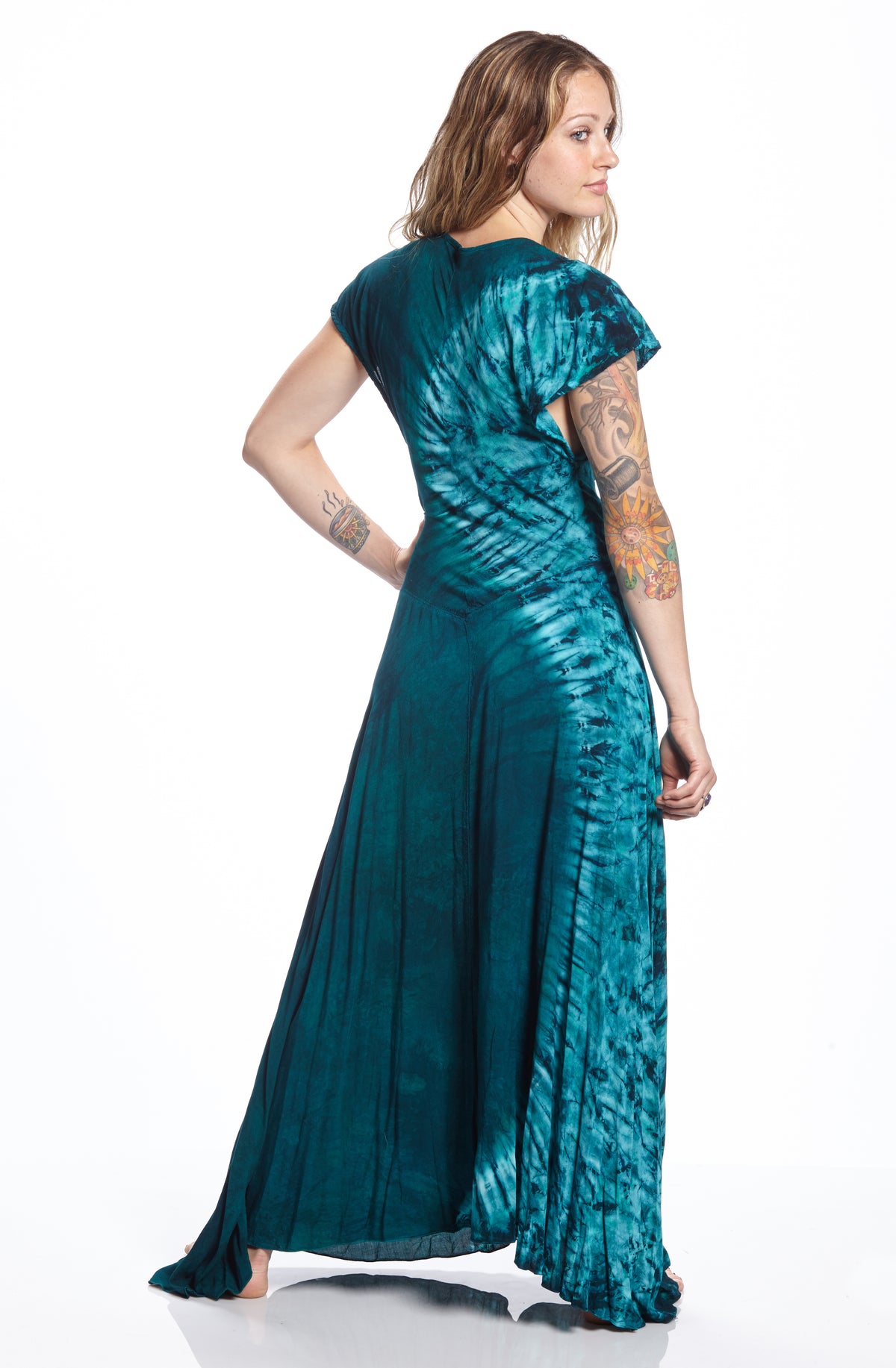 Cap Vintage Teal Yin