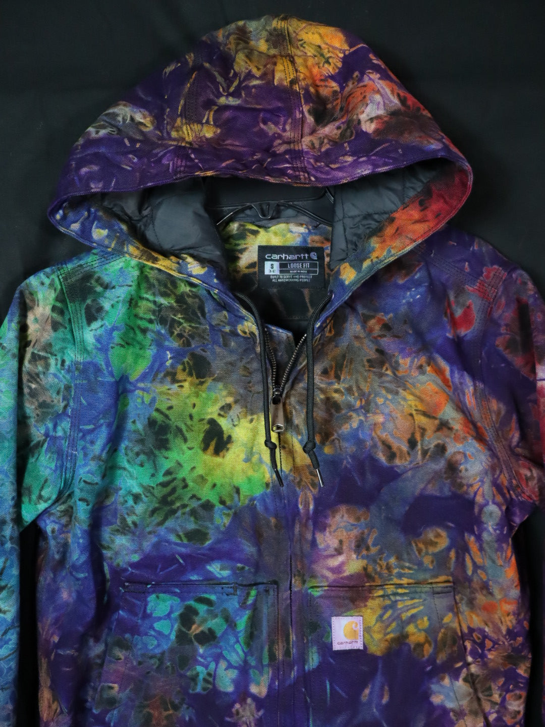 Womans Rainbow Carhartt Jacket