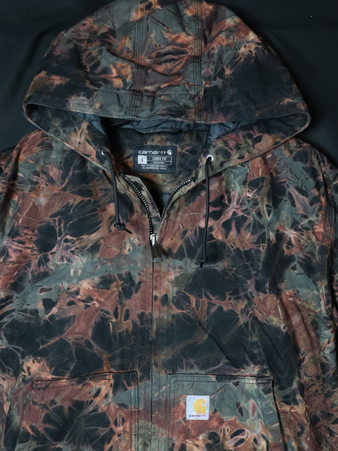 Autumn Flauge Carhartt Jacket