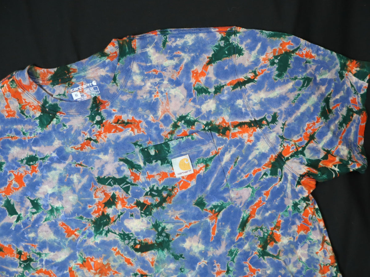 Jungle-Flauge Crackle Carhartt Pocket T