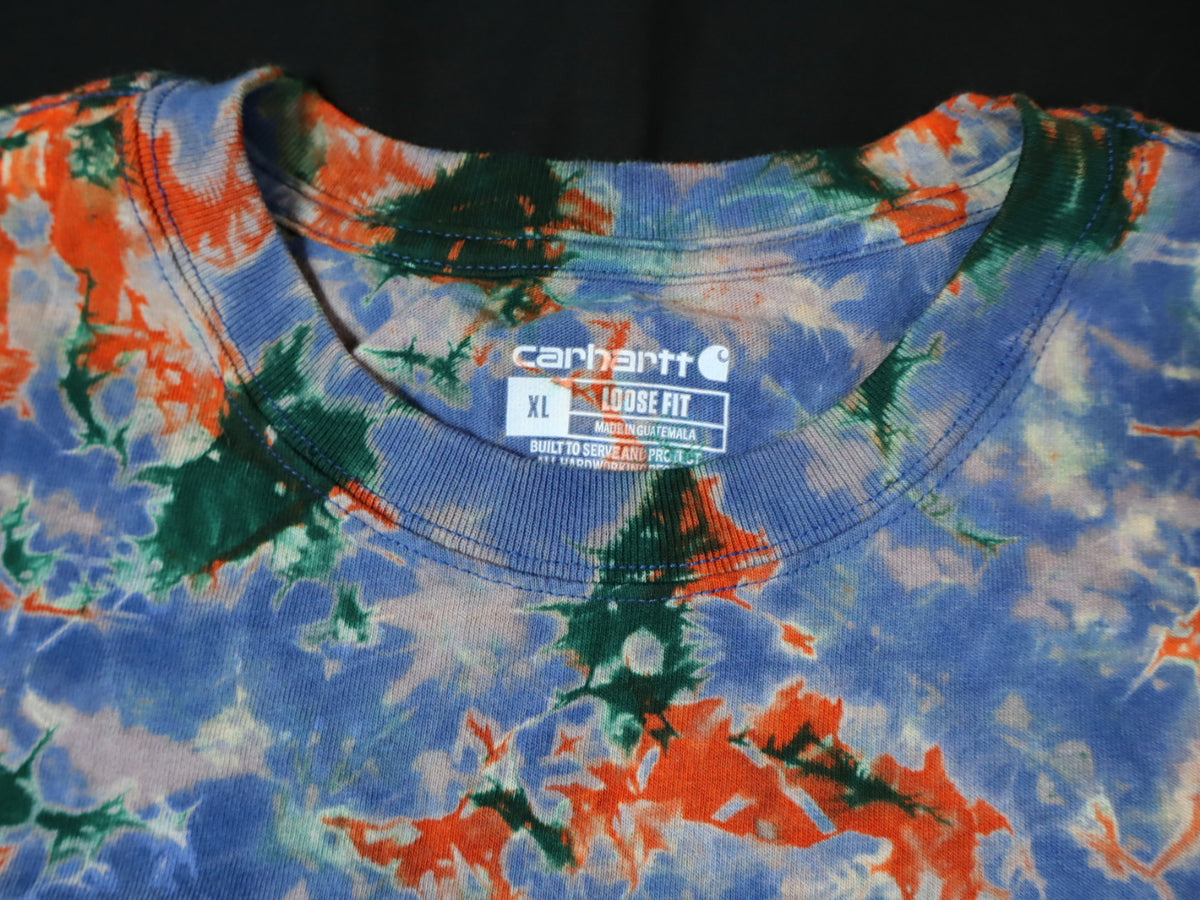 Jungle-Flauge Crackle Carhartt Pocket T