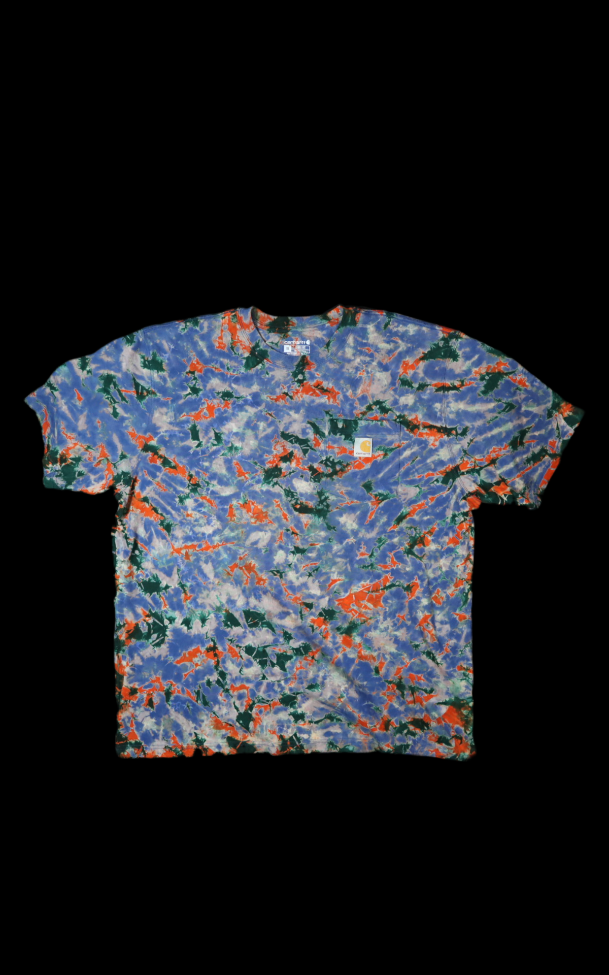 Jungle-Flauge Crackle Carhartt Pocket T